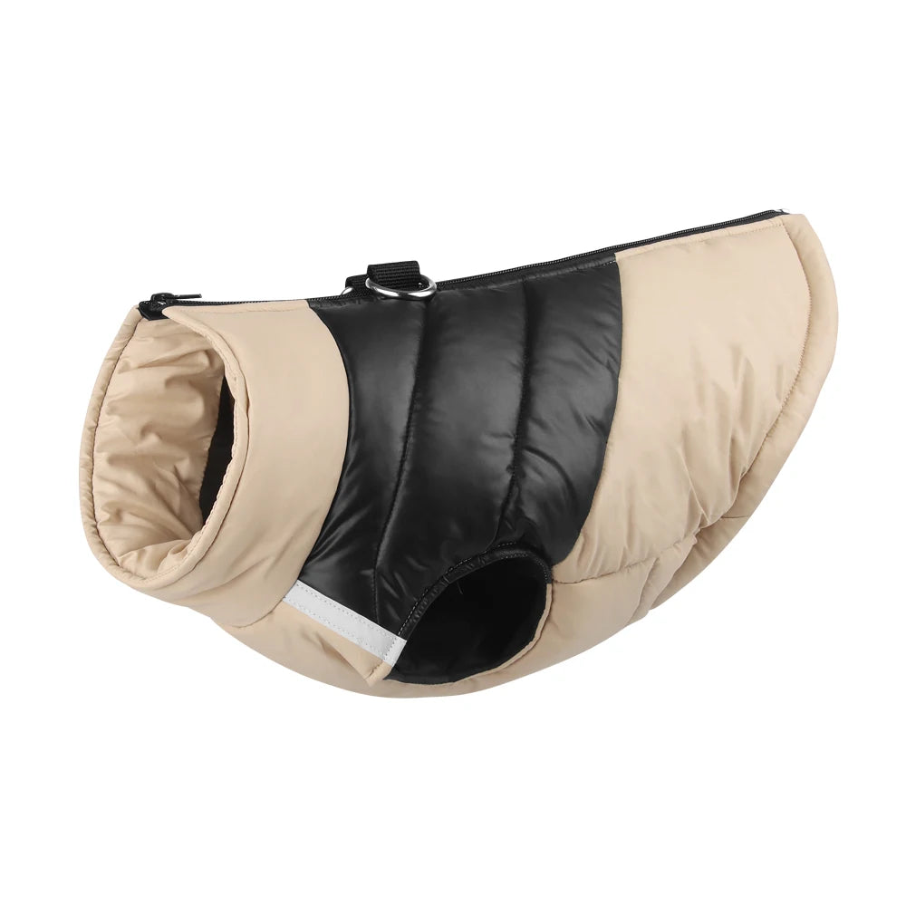 Roupa de Inverno Impermeável para Cães – Casaco Quente para Pets Pequenos e Grandes