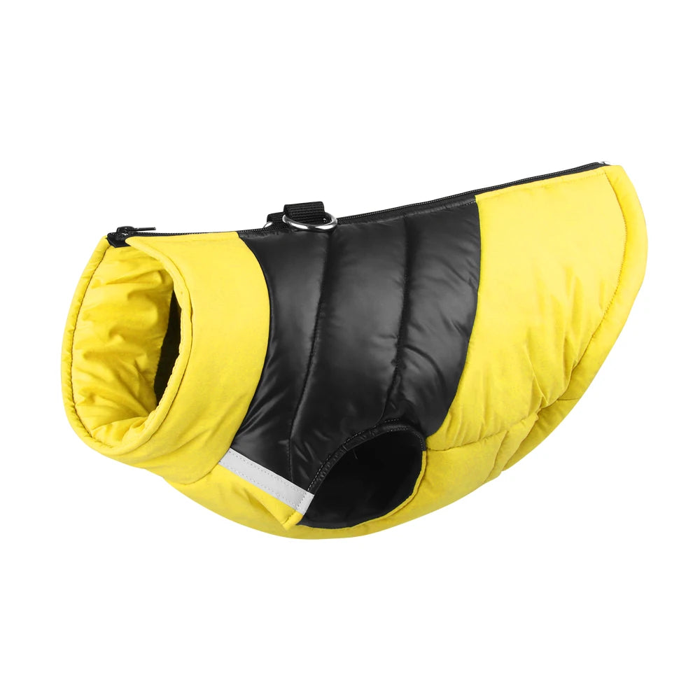 Roupa de Inverno Impermeável para Cães – Casaco Quente para Pets Pequenos e Grandes
