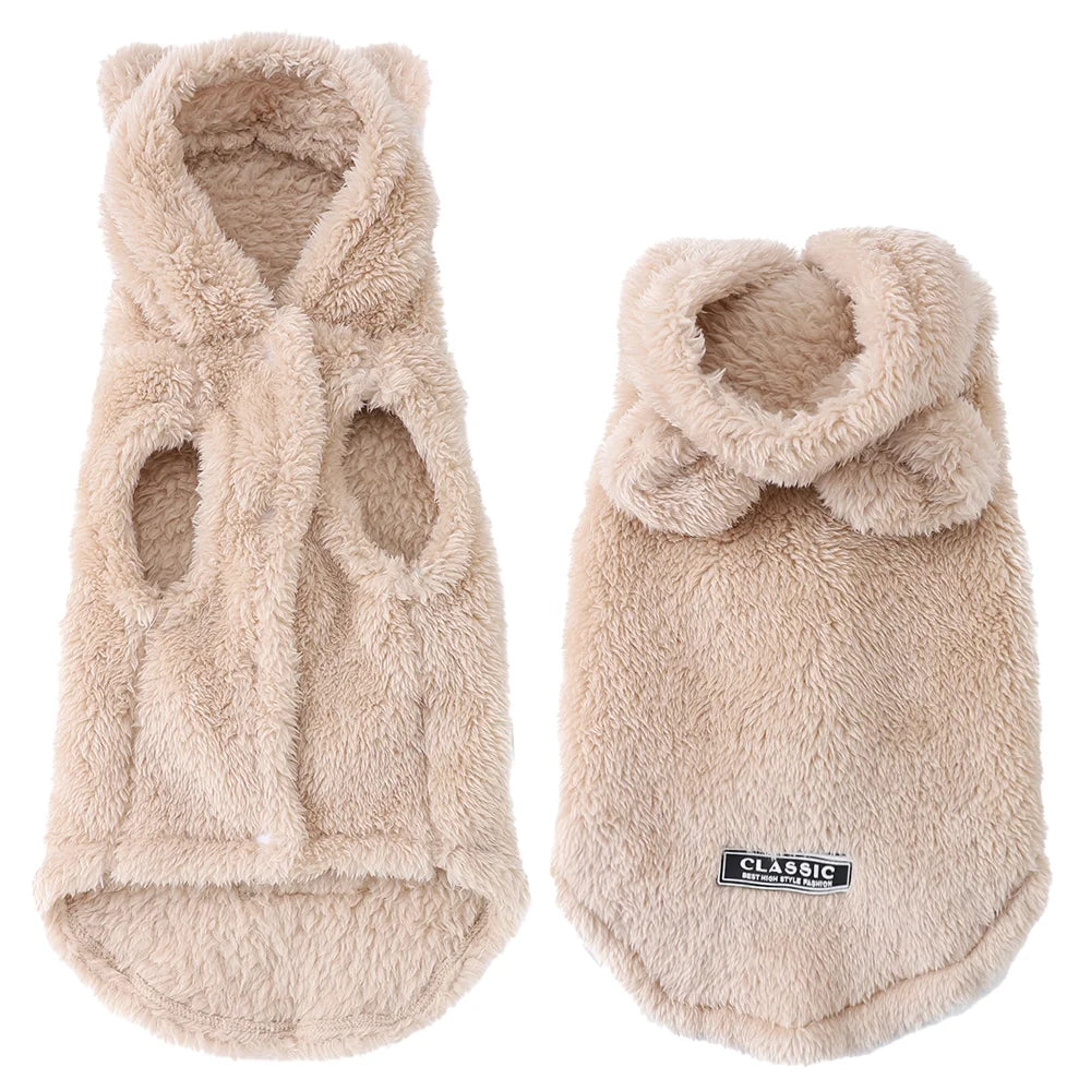 Roupa de Inverno para Cães Pequenos e Médios – Casaco Quente Impermeável para Pets