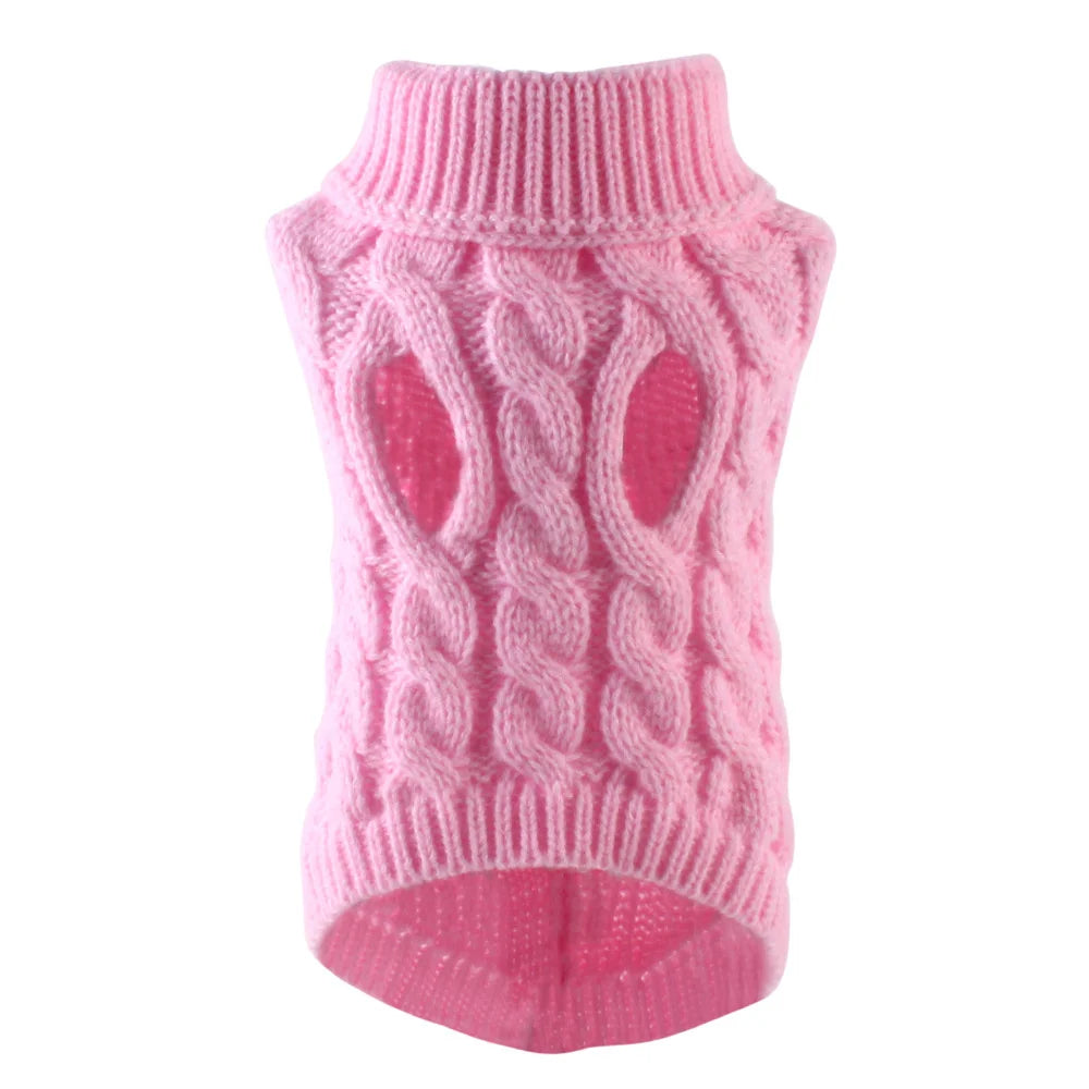 Suéter de Inverno Clássico para Cães Pequenos – Roupa Quentinha para Chihuahua, Yorkshire e Filhotes
