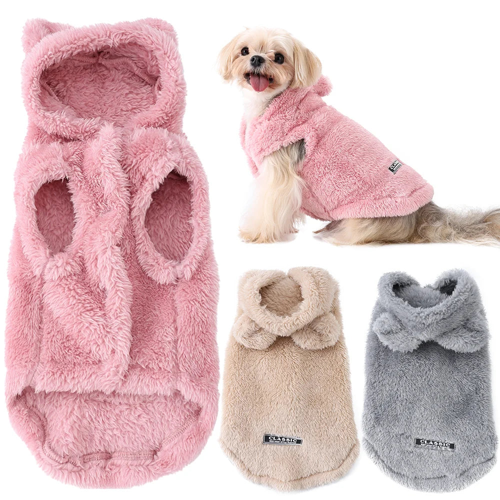 Roupa de Inverno para Cães Pequenos e Médios – Casaco Quente Impermeável para Pets