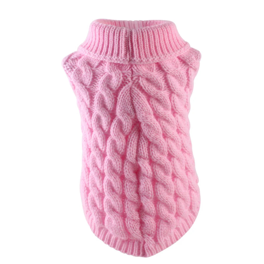 Suéter de Inverno Clássico para Cães Pequenos – Roupa Quentinha para Chihuahua, Yorkshire e Filhotes