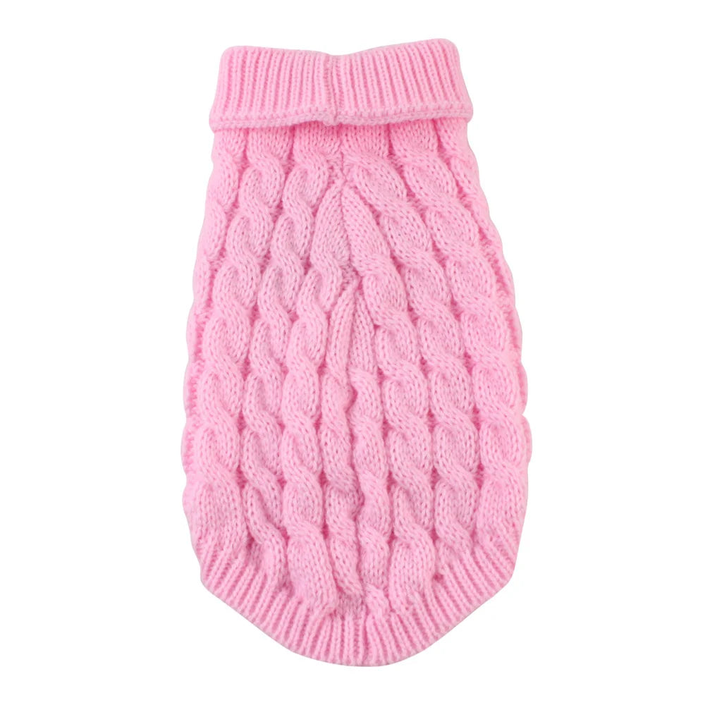 Suéter de Inverno Clássico para Cães Pequenos – Roupa Quentinha para Chihuahua, Yorkshire e Filhotes