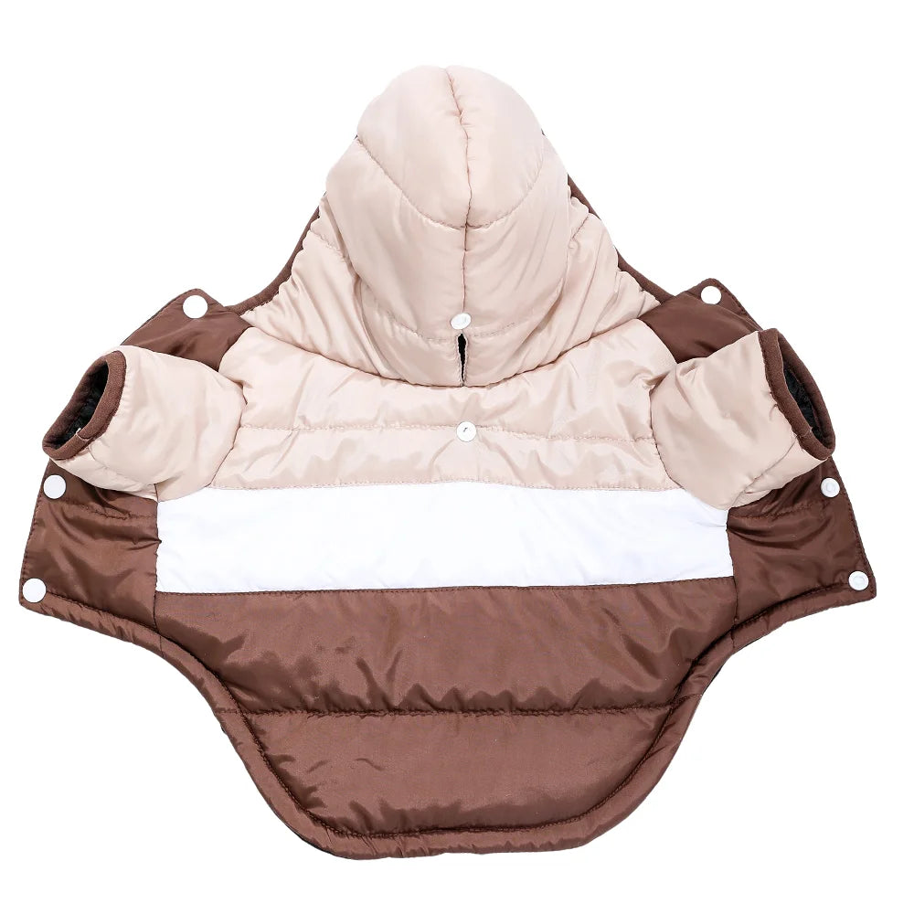 Moletom com Capuz para Cães e Gatos – Casaco de Inverno Quentinho para Pets Pequenos e Médios