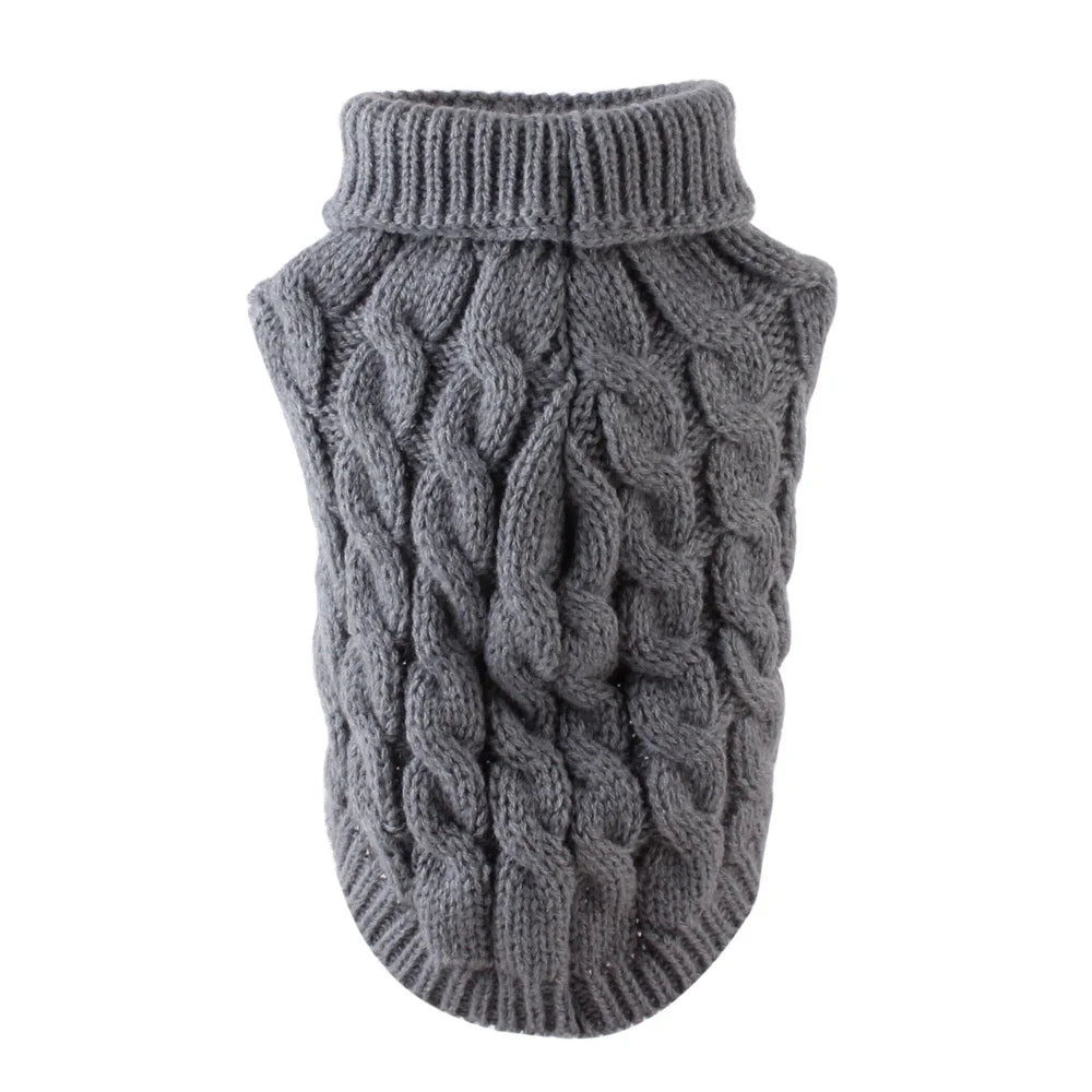 Suéter de Inverno Clássico para Cães Pequenos – Roupa Quentinha para Chihuahua, Yorkshire e Filhotes