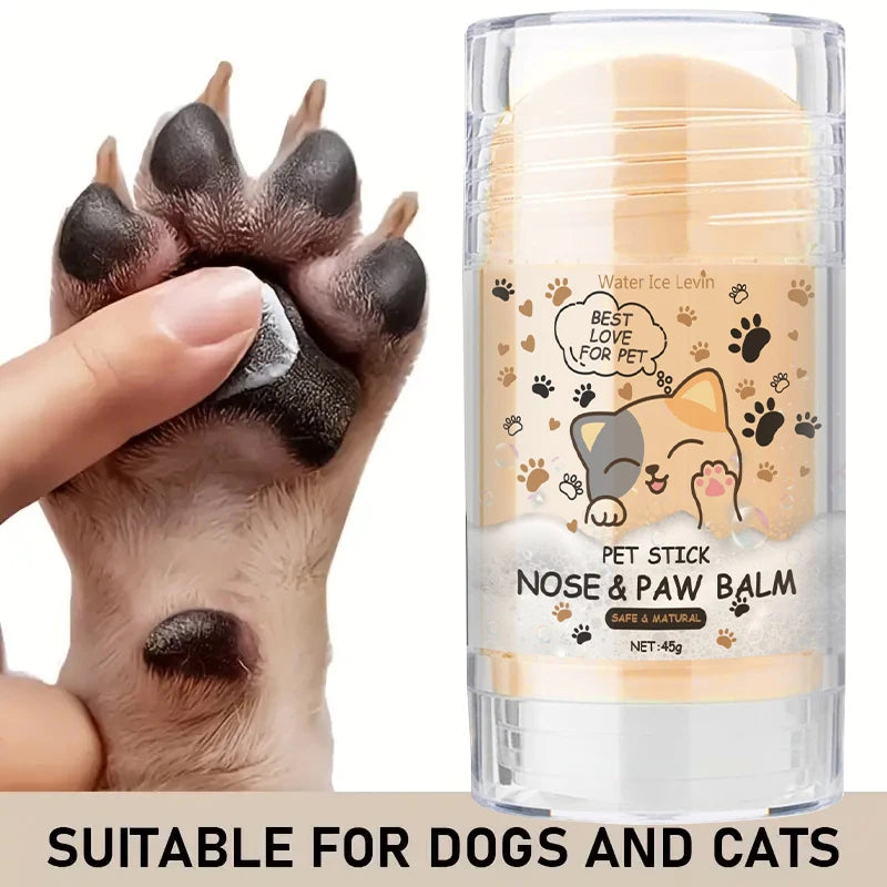 Bálsamo Hidratante para Nariz e Patas de Cães e Gatos 45g – Creme Protetor e Reparador para Patas Ressecadas